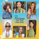 Recess Lime Citrus flavour can close-up