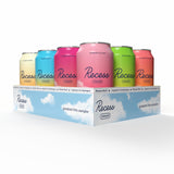 Recess Magnesium Sparkling Water 12-pack sampler front view