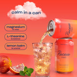 Recess Magnesium Sparkling Water close-up of can