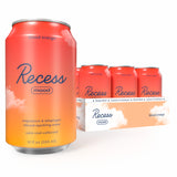 Recess Magnesium Sparkling Water front view with orange zest