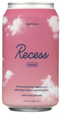 Recess Magnesium Sparkling Water with Cherry front view