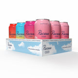Recess Mood Functional Sparkling Water 12-pack sampler front view