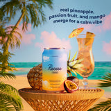 Recess Mood Functional Sparkling Water 340g with pineapple and passion fruit