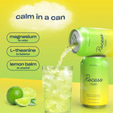 Recess Mood Lime Citrus Sparkling Water packaging front view