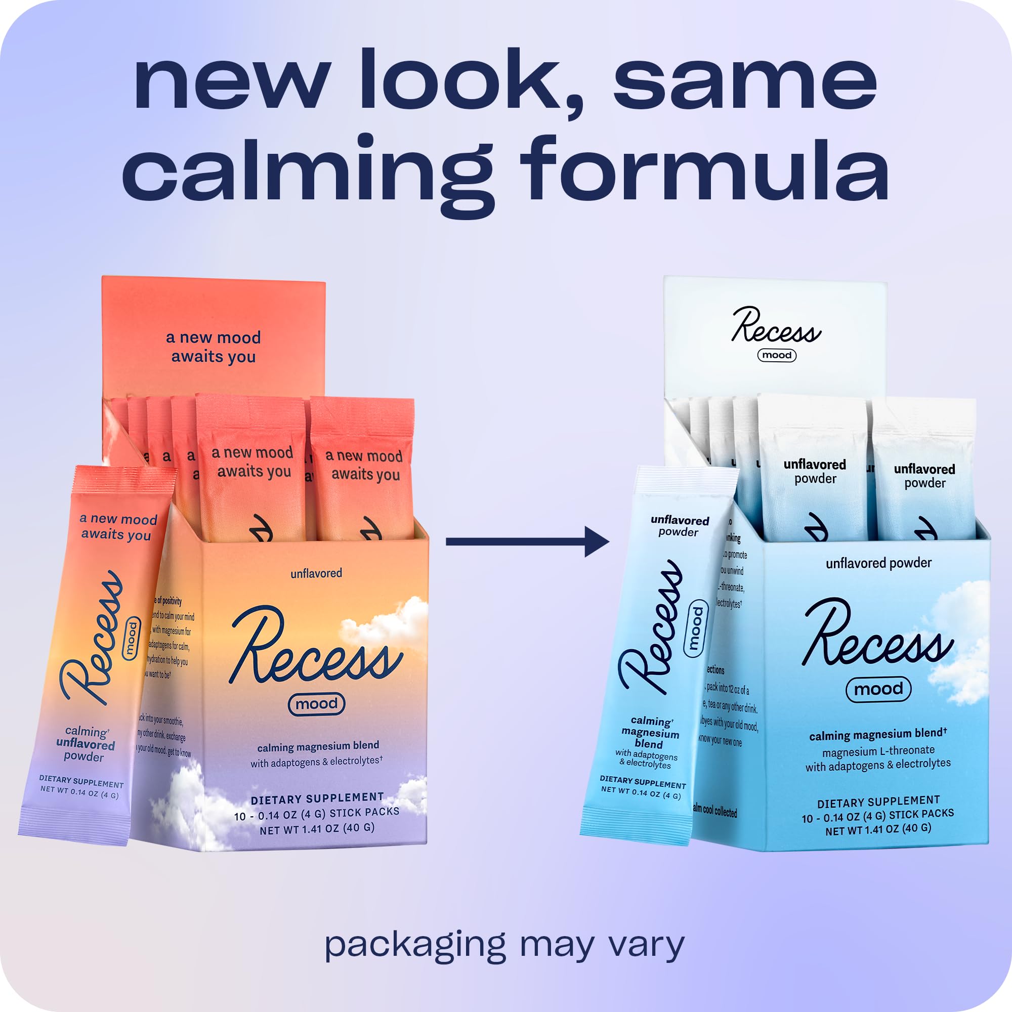 Recess Mood Powder being added to a cup of tea