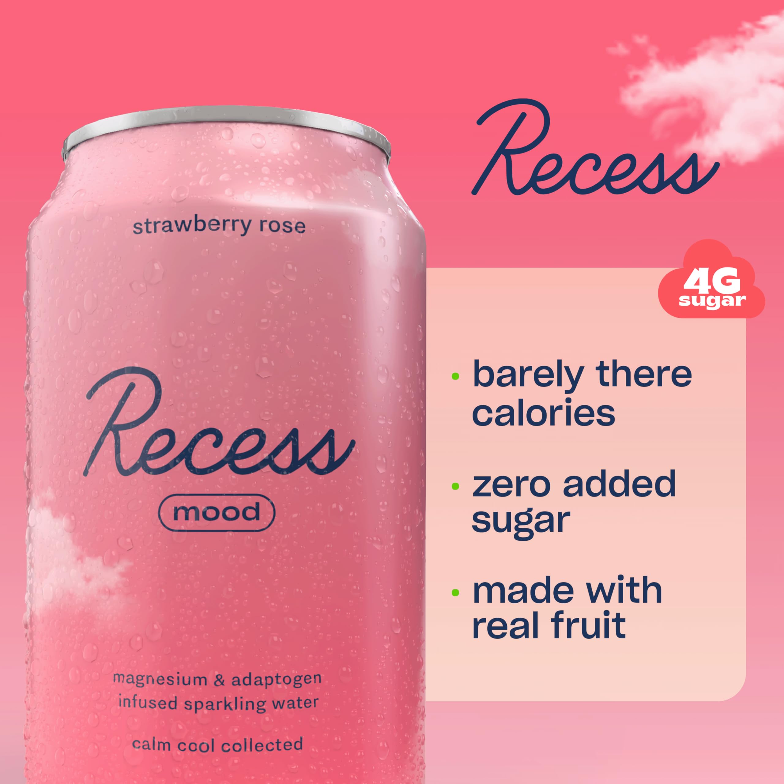 Recess Peach Ginger flavour can close-up