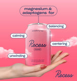 Recess Raspberry Lemon flavour sparkling water can