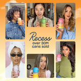 Recess Sparkling Water Orange Vanilla with fresh oranges