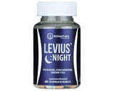 Red Natura Levius Night herbal supplement front view with 30 capsules