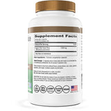 Red Yeast Rice Gold Organic Red Yeast Rice 1200mg Capsules side view