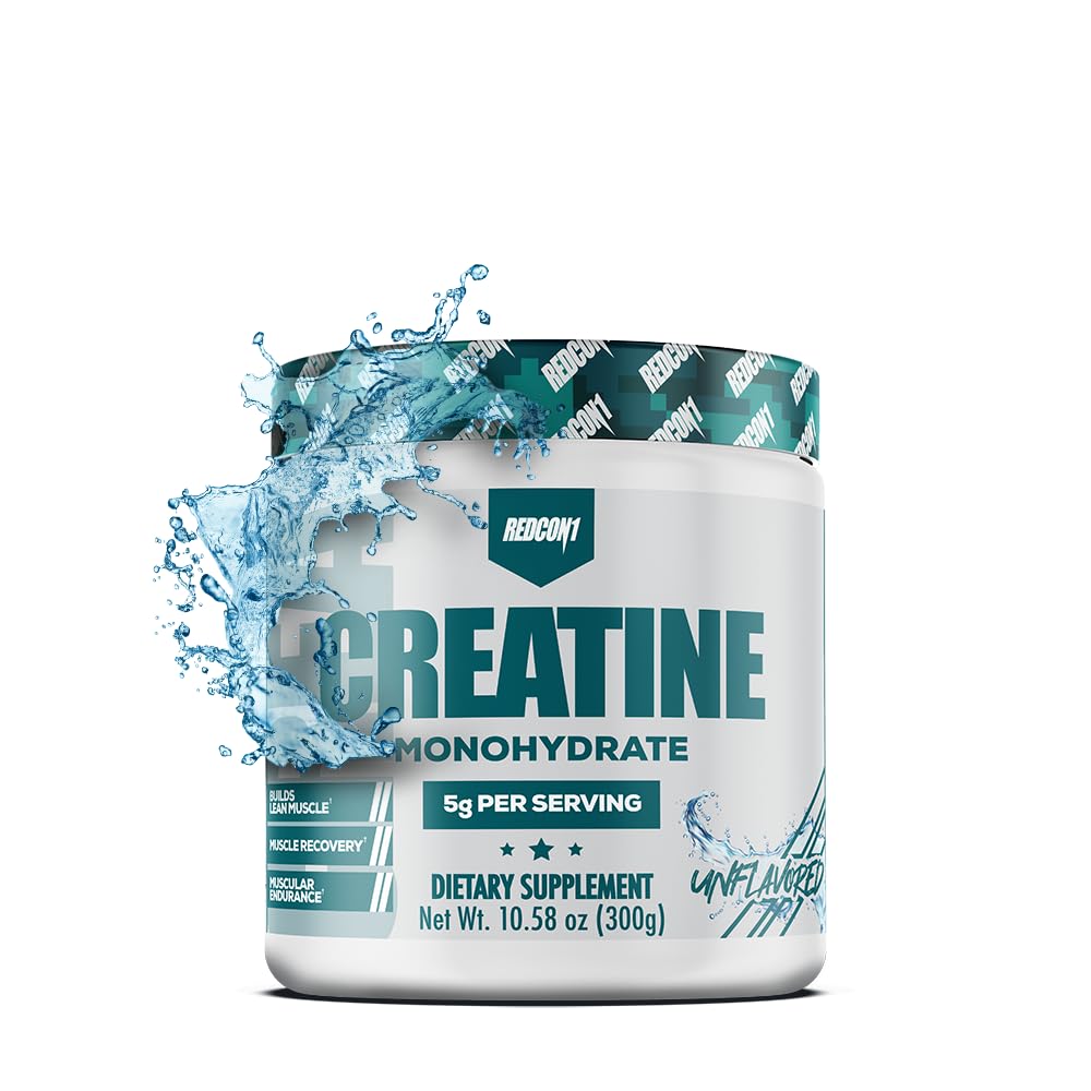 REDCON1 Creatine Monohydrate Powder 300g front view