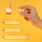 Redd Remedies At Ease 80 Vegan Capsules back view
