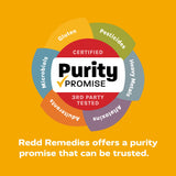 Redd Remedies At Ease 80 Vegan Capsules group shot with other supplements