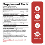 Redd Remedies Holistic daily wellness Blend 100g capsule bottle side view