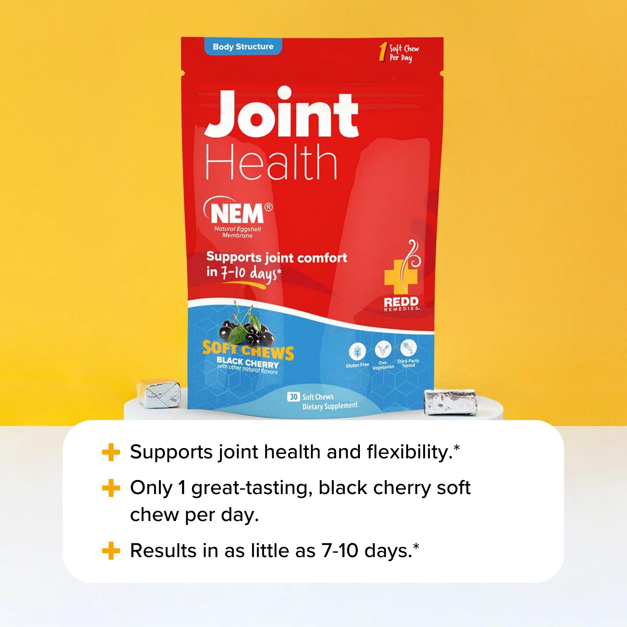 Redd Remedies Joint Health Original showing product label details