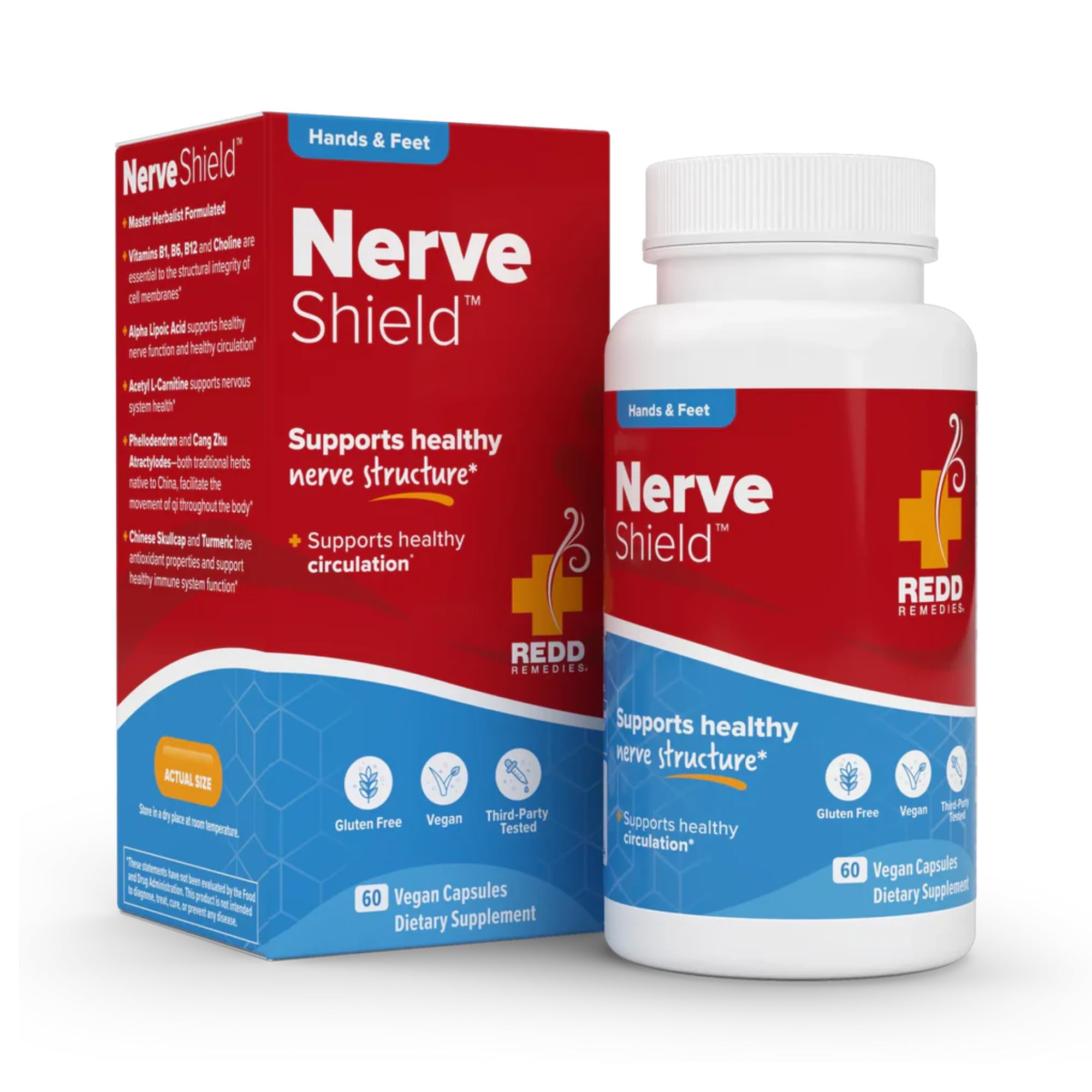 Redd Remedies Nerve Shield front view of packaging