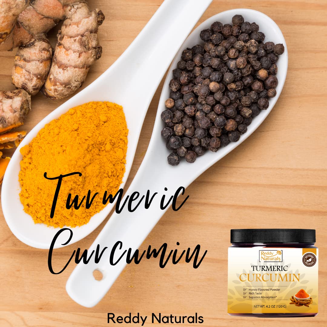 Reddy Naturals Turmeric Curcumin Powder 119g ingredients list