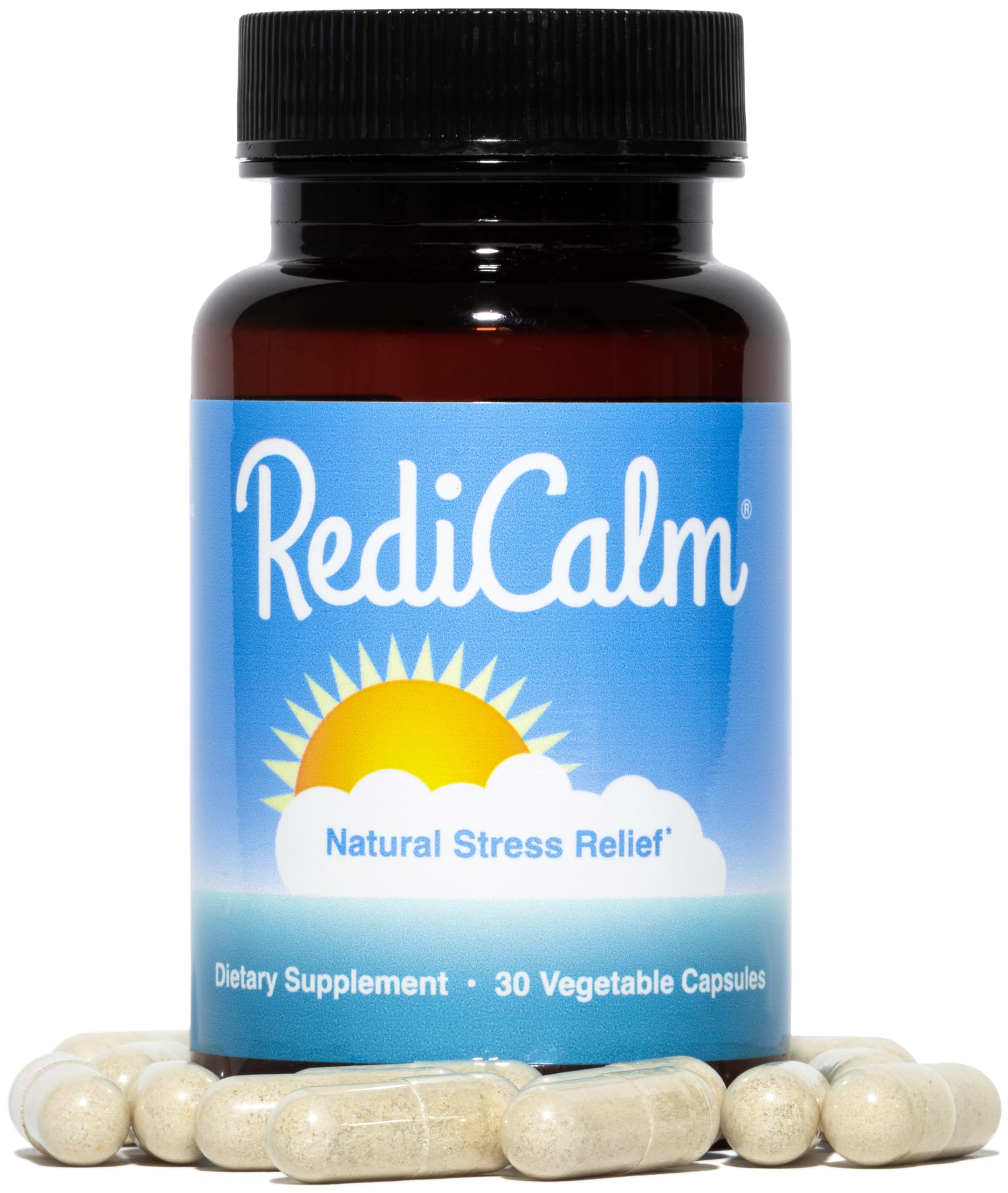 RediCalm product packaging and label close-up