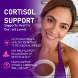 Redimas Cortisol Gummies ingredients list on packaging