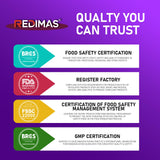 Redimas Cortisol Gummies on a kitchen counter