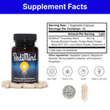 RediMind Ginkgo Biloba Supplement close-up of capsules