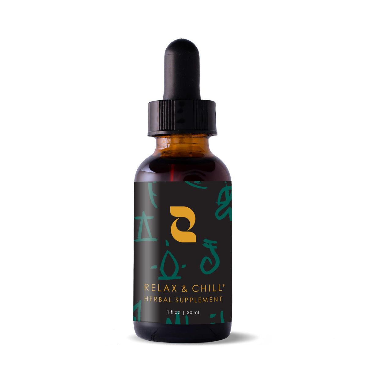 Redmint daily wellness & Chill Herbal Tincture 1 Fl Oz front view