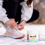 REDMOND Re-Lyte daily wellness Multivitamin Powder in a kitchen setting