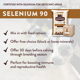 REDMOND Selenium 90 packaging side view