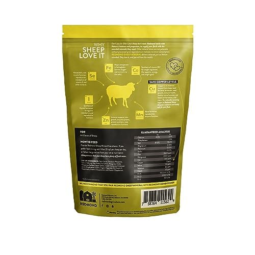 REDMOND Trace Minerals Supplement ingredients list