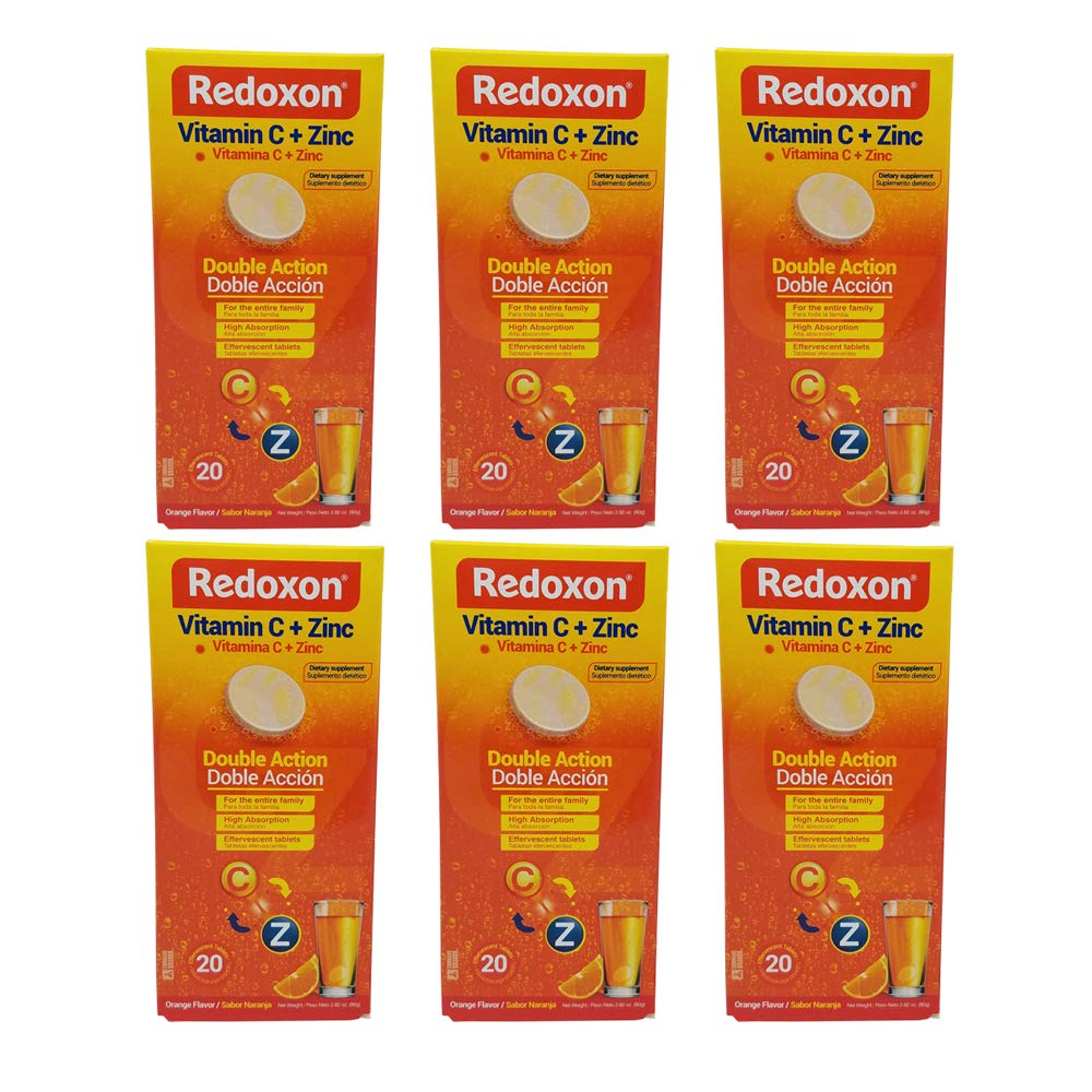 Redoxon Vitamin C Effervescent Tablets packaging front view