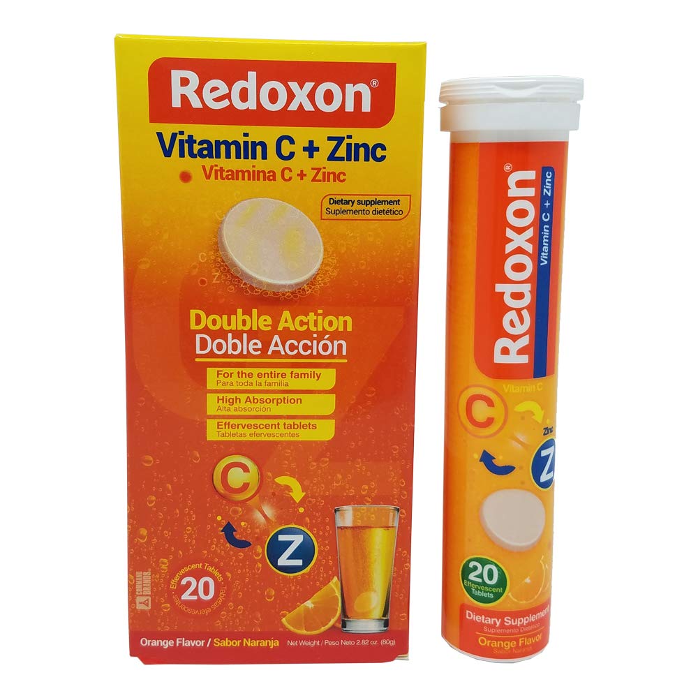 Redoxon Vitamin C Supplement packaging details