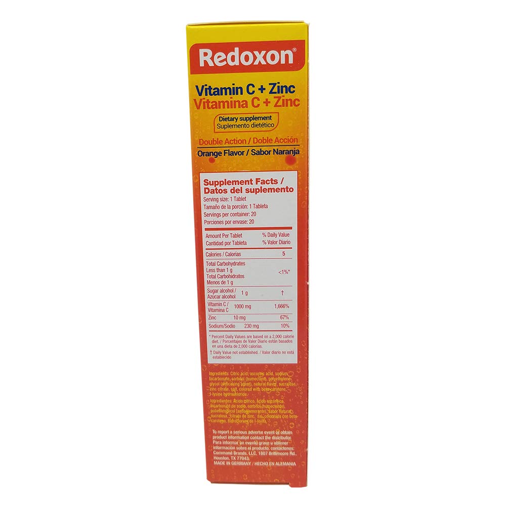 Redoxon Vitamin C Supplement with effervescent tablets