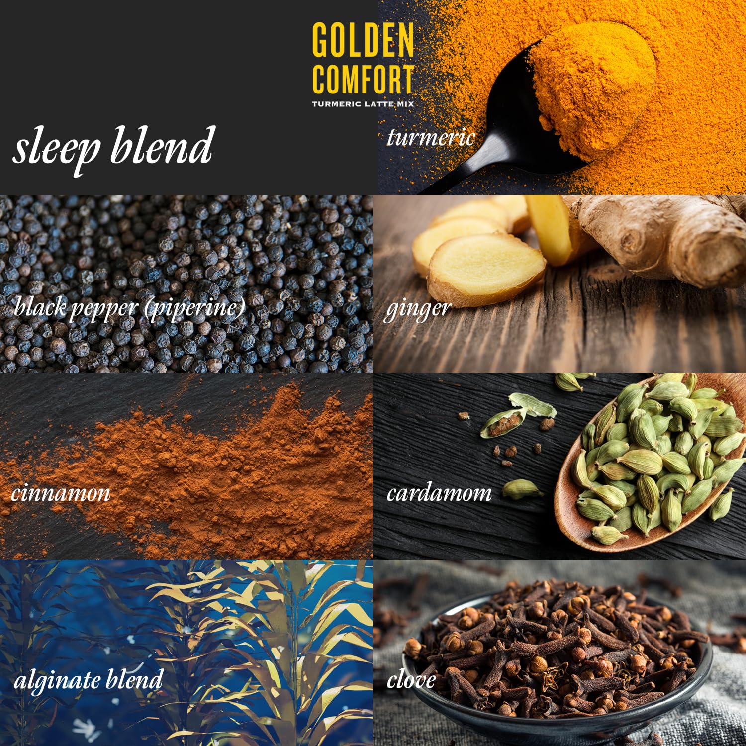 REFLUX GOURMET Golden Comfort latte mix sachet