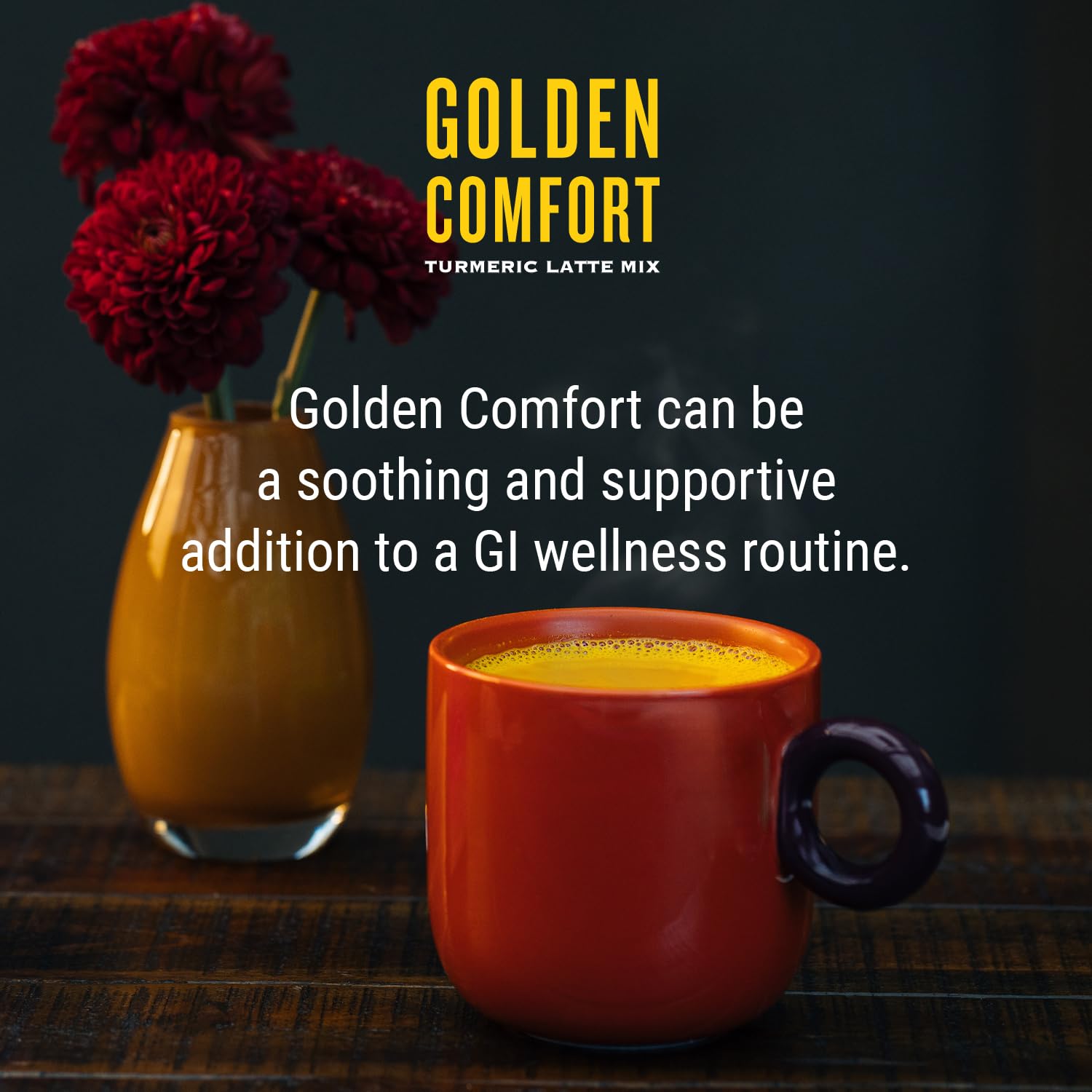 REFLUX GOURMET Golden Comfort latte with spices