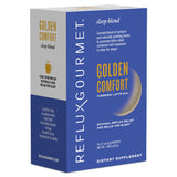 REFLUX GOURMET Golden Comfort packaging with ingredients