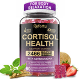 Refortu Cortisol Gummies 60 Count bottle front view