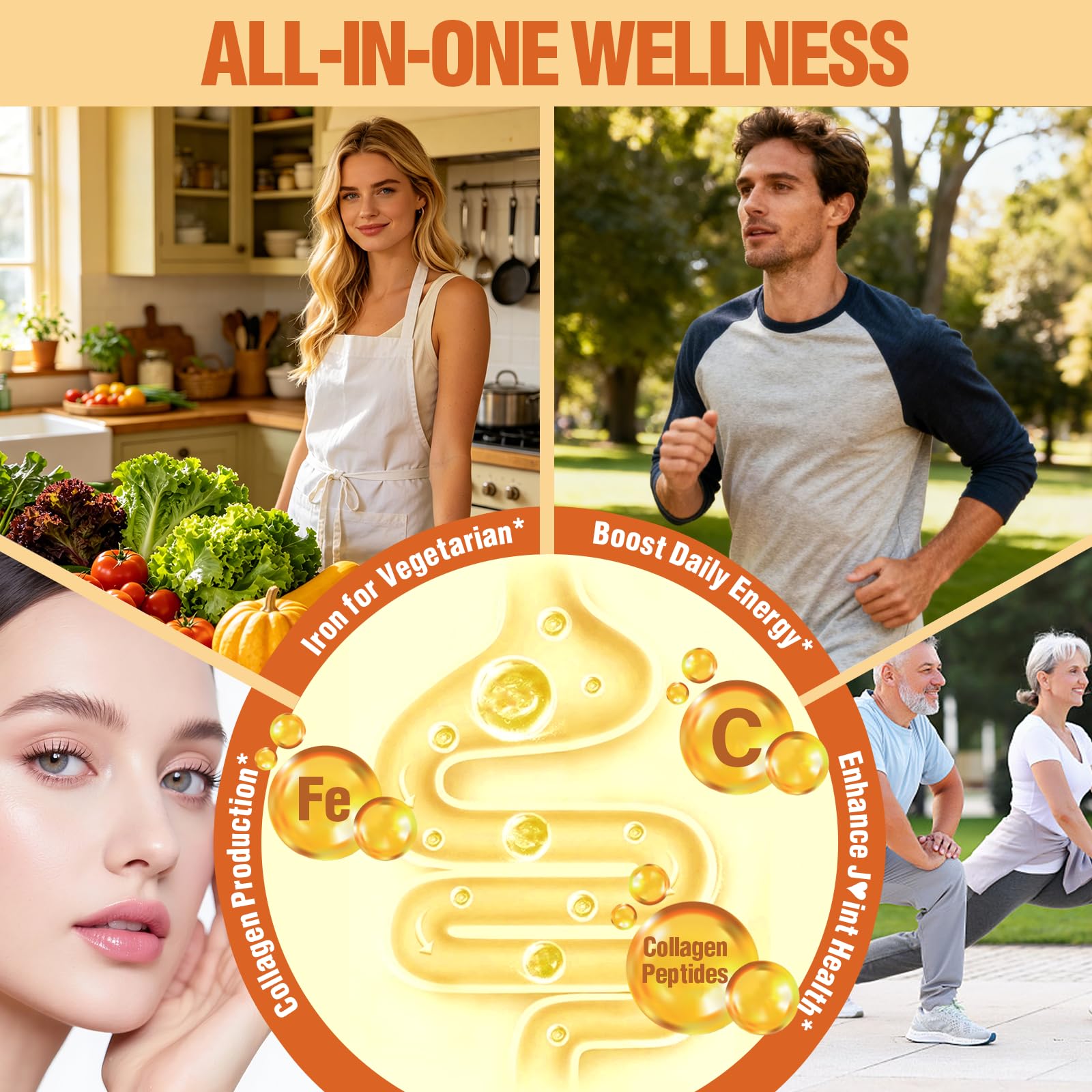 Refortu Liposomal Vitamin C Gummies in a hand