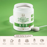 Regen Vitality Collagen Powder in a smoothie bowl