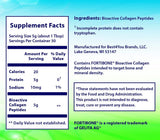 ReGenos Bone Health Collagen Supplement 150g being mixed in a smoothie