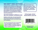ReGenos Bone Health Collagen Supplement 150g side view