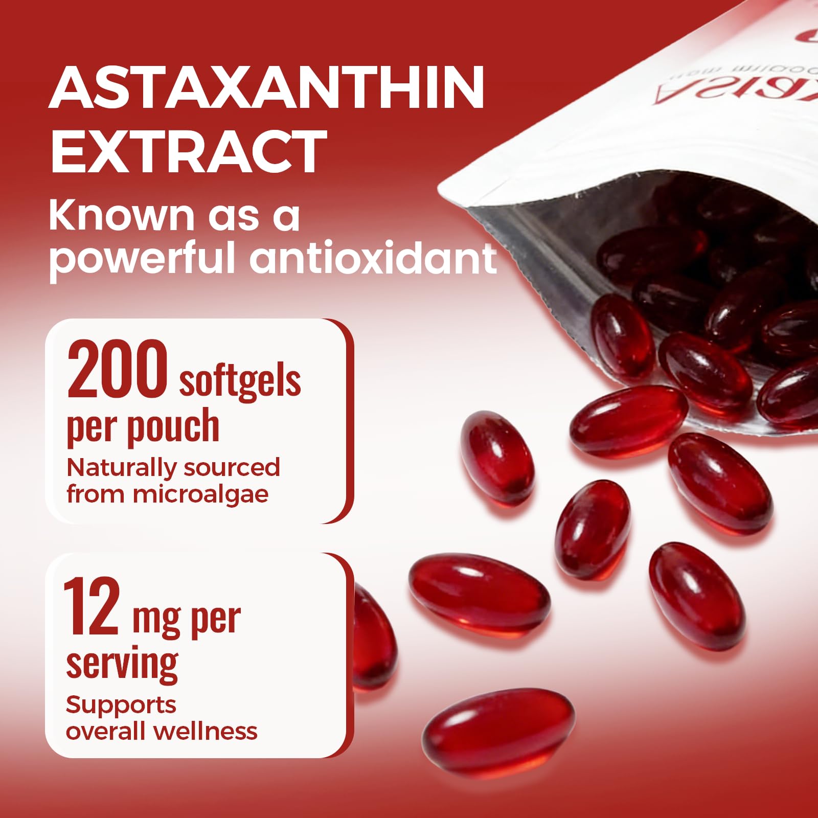 Regpem Rovina Astaxanthin Softgels 12mg packaging