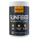 REGULAR DAY Sunfiber gluten-free soluble fibre supplement front view