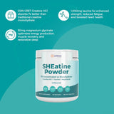 Reignite Wellness Creatine HCl Powder 191g packaging