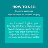 Reignite Wellness Extra Fiber 397g with measuring scoop