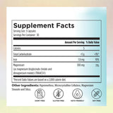 Reignite Wellness Magnesium Supplement 300mg bottle side view