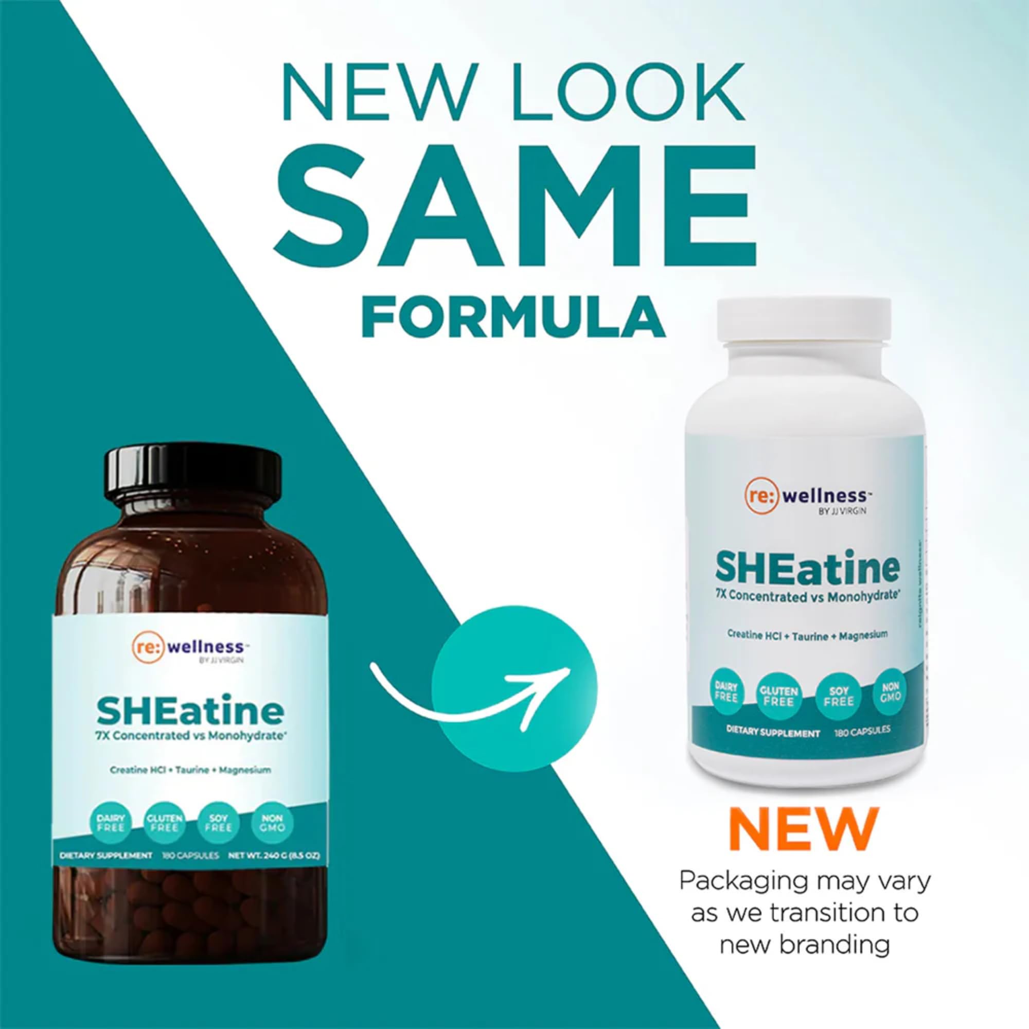 Reignite Wellness SHEatine Creatine HCl capsules in hand