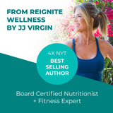 Reignite Wellness SHEatine Creatine HCl Supplement on a gym table