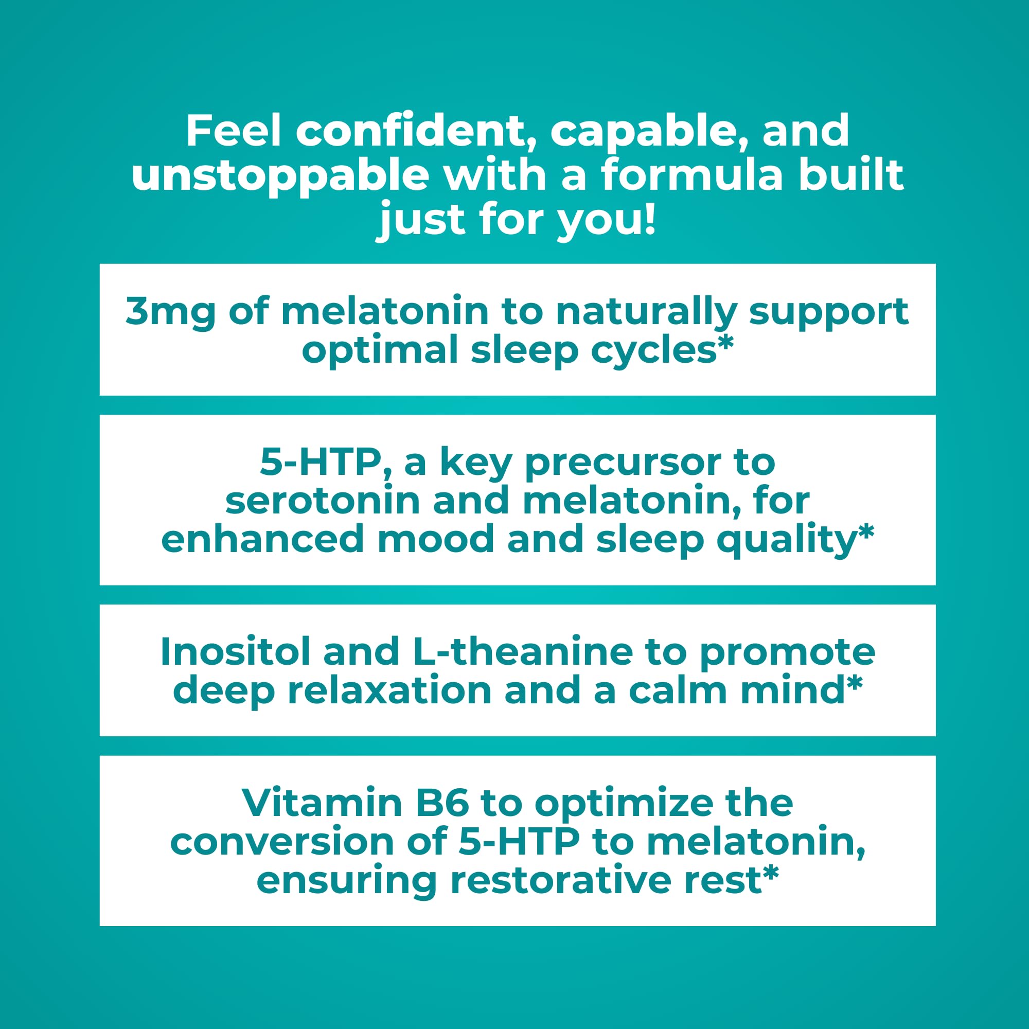 Reignite Wellness Sleep Supplement Tablets packaging details
