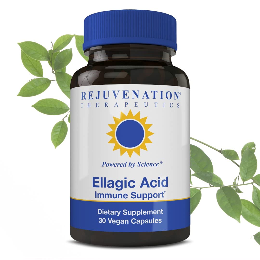 Rejuvenation Therapeutics Ellagic Acid Capsules 250mg front view