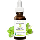 RejuveNaturals Extra Strength Organic Oil of Oregano 86g ingredients list